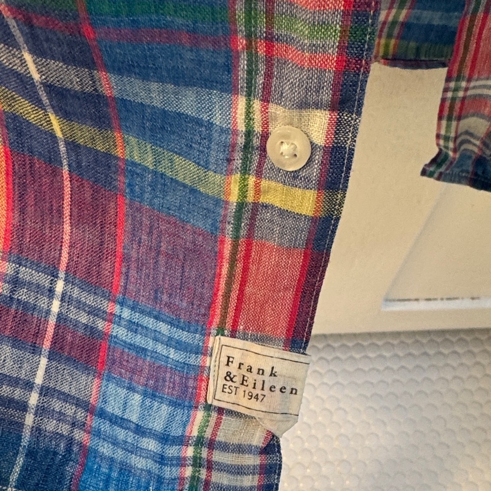 Frank & Eileen Multicolor Plaid Shirt - Picture 4 of 4